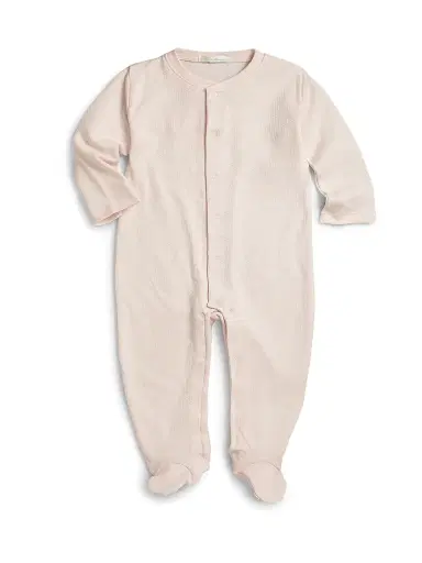 Marie-Chantal Baby's Pointelle Angel Wing Footie - White - Size 12 Months | Thumbnail 2 Marie-Chantal Baby's Pointelle Angel Wing Footie - White - Size 12 Months | Thumbnail 2