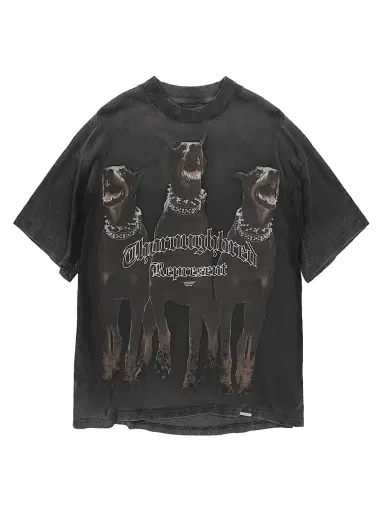 Represent Men's Thoroughbred Logo T-Shirt | Thumbnail 1 Represent Men's Thoroughbred Logo T-Shirt | Thumbnail 1