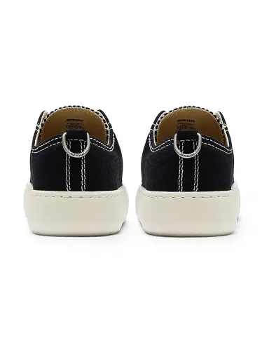 Represent Men's Canvas Platform Low-Top Sneakers - Jet Black - Size 6 | Thumbnail 3 Represent Men's Canvas Platform Low-Top Sneakers - Jet Black - Size 6 | Thumbnail 3