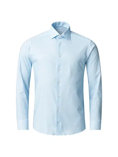 Eton Men's Slim-Fit 4Flex Stretch-Cotton Shirt - Blue | Thumbnail 2 Eton Men's Slim-Fit 4Flex Stretch-Cotton Shirt - Blue | Thumbnail 2