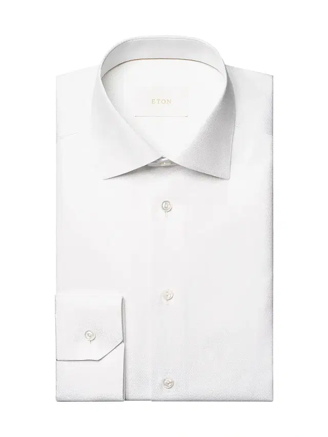 Men's Contemporary-Fit Textured Elevated Piqué Shirt - White Men's Contemporary-Fit Textured Elevated Piqué Shirt - White