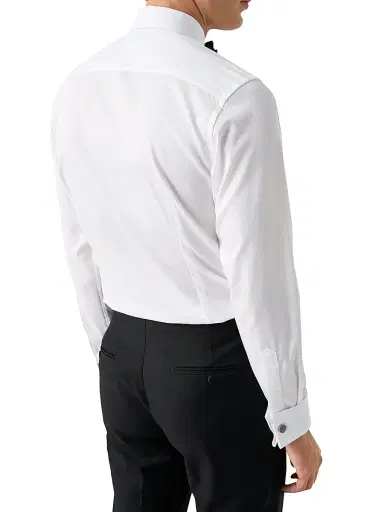 Eton Men's Slim-Fit Striped Cotton Evening Shirt | Thumbnail 3 Eton Men's Slim-Fit Striped Cotton Evening Shirt | Thumbnail 3