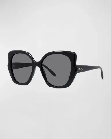 LOEWE Logo Acetate Butterfly Sunglasses | Thumbnail 3 LOEWE Logo Acetate Butterfly Sunglasses | Thumbnail 3