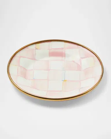MacKenzie-Childs Rosy Check Appetizer Plates | Thumbnail 2 MacKenzie-Childs Rosy Check Appetizer Plates | Thumbnail 2