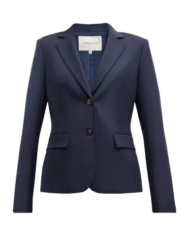 Lafayette 148 New York Pick Stitch Stretch Wool Blazer | Thumbnail 1 Lafayette 148 New York Pick Stitch Stretch Wool Blazer | Thumbnail 1