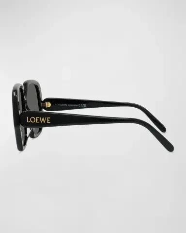 Loewe Oversized Acetate Square Sunglasses | Thumbnail 4 Loewe Oversized Acetate Square Sunglasses | Thumbnail 4