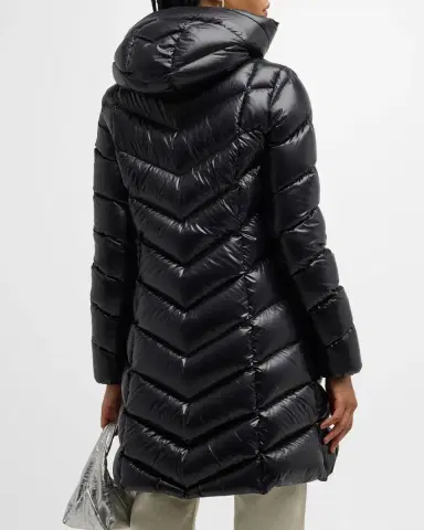 Moncler Marus Long Chevron-Quilted Jacket | Thumbnail 6 Moncler Marus Long Chevron-Quilted Jacket | Thumbnail 6