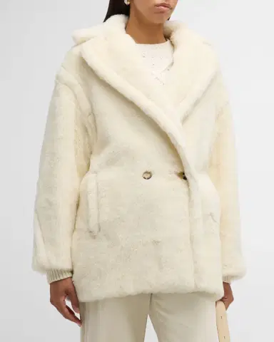 Max Mara Olga Double-Breasted Wool Coat | Thumbnail 2 Max Mara Olga Double-Breasted Wool Coat | Thumbnail 2