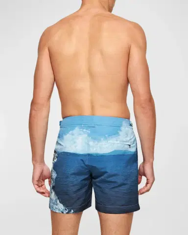 Orlebar Brown Men 's Bulldog Hulton Getty Swim Shorts | Thumbnail 3 Orlebar Brown Men 's Bulldog Hulton Getty Swim Shorts | Thumbnail 3