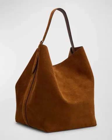 TOTEME Large Belted Suede Tote Bag | Thumbnail 6 TOTEME Large Belted Suede Tote Bag | Thumbnail 6