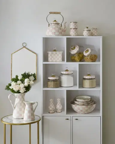 MacKenzie-Childs Rosy Check Kitchen Canister | Thumbnail 3 MacKenzie-Childs Rosy Check Kitchen Canister | Thumbnail 3