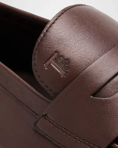 Tod's Men's Leather Penny Loafers | Thumbnail 2 Tod's Men's Leather Penny Loafers | Thumbnail 2