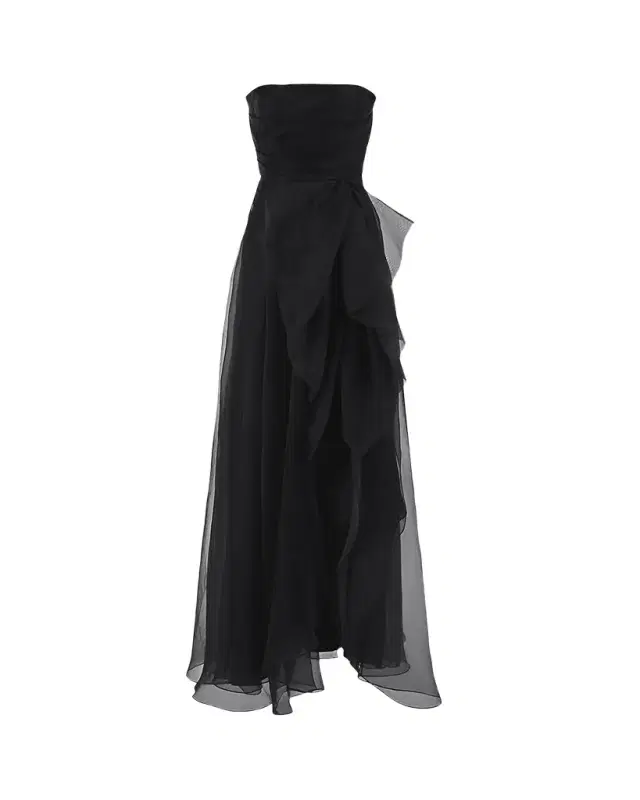 Teresa Draped Strapless Gown Teresa Draped Strapless Gown