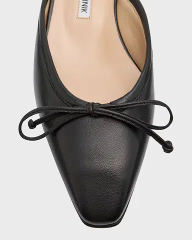 Manolo Blahnik Lambskin Bow Ballerina Mules | Thumbnail 7 Manolo Blahnik Lambskin Bow Ballerina Mules | Thumbnail 7