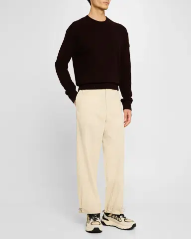 Moncler Men's Wool-Cashmere Sweater | Thumbnail 2 Moncler Men's Wool-Cashmere Sweater | Thumbnail 2