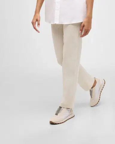 Brunello Cucinelli Monili Laceless Trainer Sneakers | Thumbnail 2 Brunello Cucinelli Monili Laceless Trainer Sneakers | Thumbnail 2