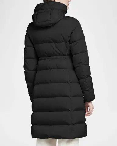 Moncler Avocette Water-Repellent Long Puffer Coat | Thumbnail 3 Moncler Avocette Water-Repellent Long Puffer Coat | Thumbnail 3