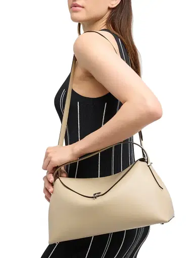 Toteme Women's T-Lock Leather Top Handle Bag - | Thumbnail 2 Toteme Women's T-Lock Leather Top Handle Bag - | Thumbnail 2