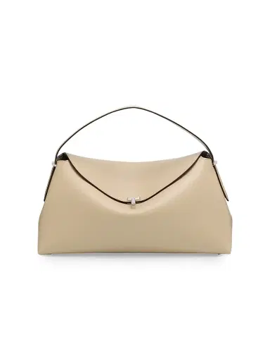Toteme Women's T-Lock Leather Top Handle Bag - | Thumbnail 1 Toteme Women's T-Lock Leather Top Handle Bag - | Thumbnail 1