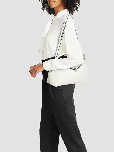 TOTEME Women's T-Lock Leather Top-Handle Bag | Thumbnail 2 TOTEME Women's T-Lock Leather Top-Handle Bag | Thumbnail 2