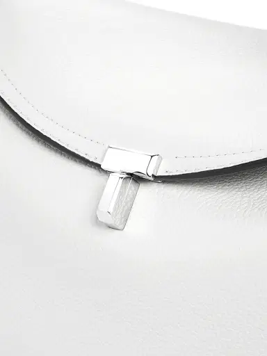 TOTEME Women's T-Lock Leather Top-Handle Bag | Thumbnail 6 TOTEME Women's T-Lock Leather Top-Handle Bag | Thumbnail 6