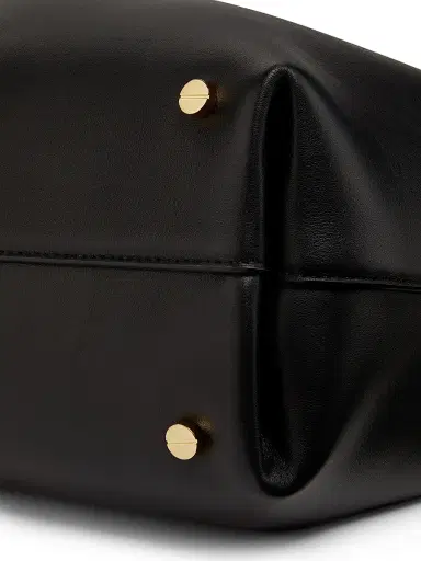 Toteme Women's T-Lock Leather Satchel - Black | Thumbnail 7 Toteme Women's T-Lock Leather Satchel - Black | Thumbnail 7