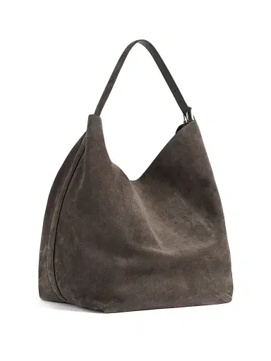 TOTEME Women's Suede Belted Tote Bag | Thumbnail 2 TOTEME Women's Suede Belted Tote Bag | Thumbnail 2