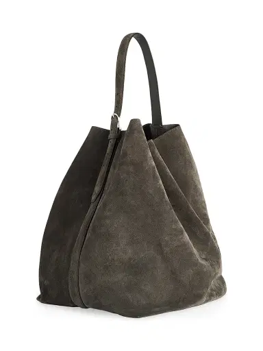 TOTEME Women's Suede Belted Tote Bag | Thumbnail 3 TOTEME Women's Suede Belted Tote Bag | Thumbnail 3