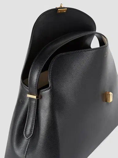 TOTEME Women's T-Lock Leather Top Handle Bag | Thumbnail 6 TOTEME Women's T-Lock Leather Top Handle Bag | Thumbnail 6