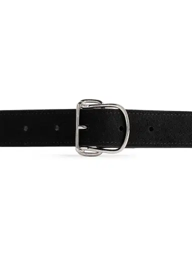 TOTEME Women's Swirl Suede Belt - Black - Size XS | Thumbnail 2 TOTEME Women's Swirl Suede Belt - Black - Size XS | Thumbnail 2