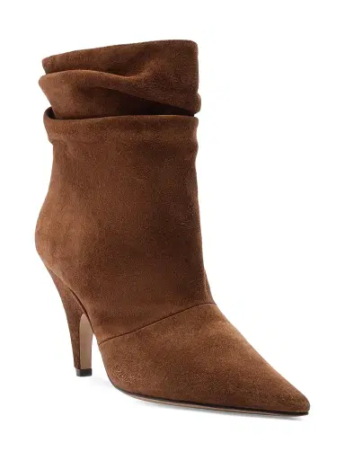 Alexandre Birman Women's Tati 85MM Suede Slouchy Boots - Rich Brown | Thumbnail 2 Alexandre Birman Women's Tati 85MM Suede Slouchy Boots - Rich Brown | Thumbnail 2