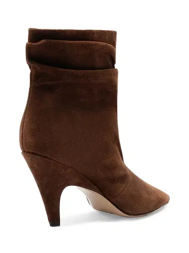 Alexandre Birman Women's Tati 85MM Suede Slouchy Boots - Rich Brown | Thumbnail 4 Alexandre Birman Women's Tati 85MM Suede Slouchy Boots - Rich Brown | Thumbnail 4