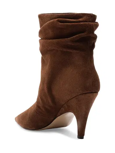 Alexandre Birman Women's Tati 85MM Suede Slouchy Boots - Rich Brown | Thumbnail 5 Alexandre Birman Women's Tati 85MM Suede Slouchy Boots - Rich Brown | Thumbnail 5