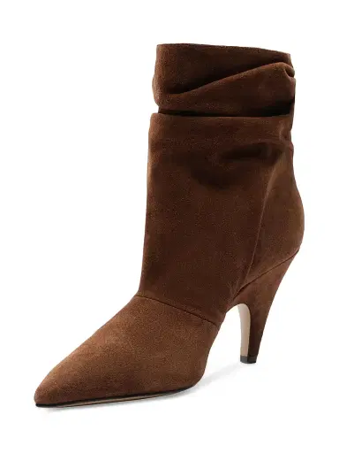 Alexandre Birman Women's Tati 85MM Suede Slouchy Boots - Rich Brown | Thumbnail 6 Alexandre Birman Women's Tati 85MM Suede Slouchy Boots - Rich Brown | Thumbnail 6