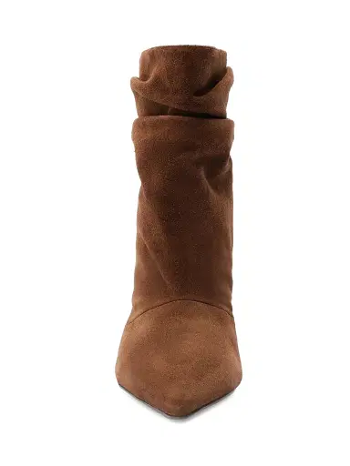 Alexandre Birman Women's Tati 85MM Suede Slouchy Boots - Rich Brown | Thumbnail 7 Alexandre Birman Women's Tati 85MM Suede Slouchy Boots - Rich Brown | Thumbnail 7