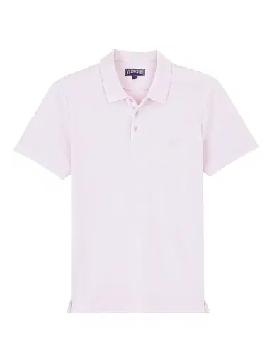 Vilebrequin Men's Terry Cloth Polo Shirt - Hortensia | Thumbnail 1 Vilebrequin Men's Terry Cloth Polo Shirt - Hortensia | Thumbnail 1