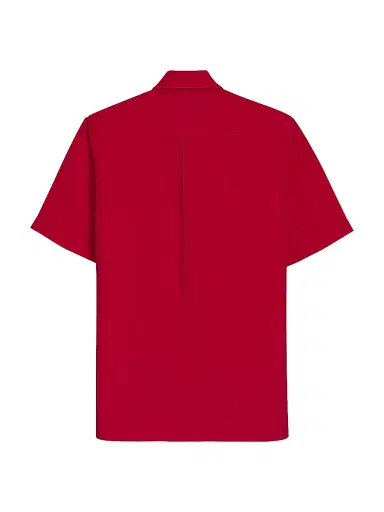 Vilebrequin Men's Charli Linen Shirt - Red | Thumbnail 3 Vilebrequin Men's Charli Linen Shirt - Red | Thumbnail 3