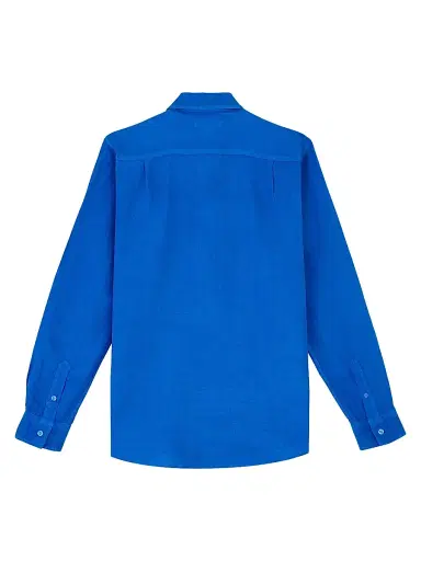 Vilebrequin Men's Long-Sleeve Linen Shirt - Palace | Thumbnail 3 Vilebrequin Men's Long-Sleeve Linen Shirt - Palace | Thumbnail 3