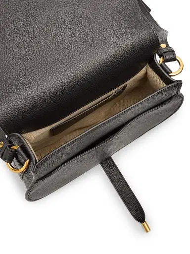 Chloé Women's Marcie Leather Saddle Bag - Black | Thumbnail 4 Chloé Women's Marcie Leather Saddle Bag - Black | Thumbnail 4