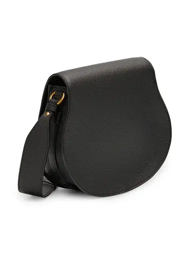 Chloé Women's Marcie Leather Saddle Bag - Black | Thumbnail 7 Chloé Women's Marcie Leather Saddle Bag - Black | Thumbnail 7