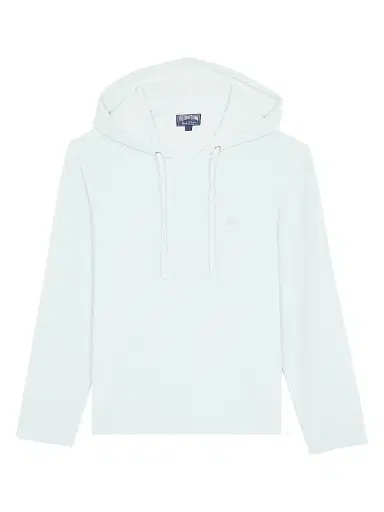 Vilebrequin Men's Terry Cotton-Nylon Hoodie - Pacific - Size XXL | Thumbnail 1 Vilebrequin Men's Terry Cotton-Nylon Hoodie - Pacific - Size XXL | Thumbnail 1