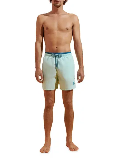 Vilebrequin Men's Unis Swim Shorts - Thalassa | Thumbnail 2 Vilebrequin Men's Unis Swim Shorts - Thalassa | Thumbnail 2