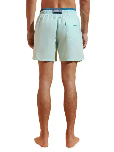 Vilebrequin Men's Unis Swim Shorts - Thalassa | Thumbnail 4 Vilebrequin Men's Unis Swim Shorts - Thalassa | Thumbnail 4
