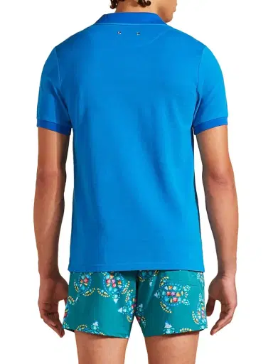 Vilebrequin Men's Cotton Polo Shirt - Palace | Thumbnail 4 Vilebrequin Men's Cotton Polo Shirt - Palace | Thumbnail 4