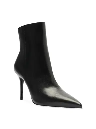 Schutz Women's Mikki 85MM Leather Stiletto Booties - Black - Size 11 | Thumbnail 2 Schutz Women's Mikki 85MM Leather Stiletto Booties - Black - Size 11 | Thumbnail 2