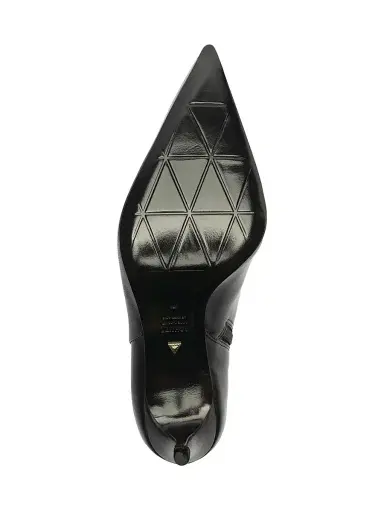 Schutz Women's Mikki 85MM Leather Stiletto Booties - Black - Size 11 | Thumbnail 8 Schutz Women's Mikki 85MM Leather Stiletto Booties - Black - Size 11 | Thumbnail 8