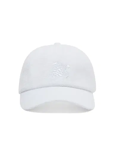 Vilebrequin Men's Terry Logo-Embroidered Baseball Cap - Blanc | Thumbnail 4 Vilebrequin Men's Terry Logo-Embroidered Baseball Cap - Blanc | Thumbnail 4