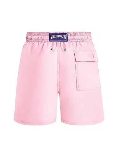 Vilebrequin Men's Moorea Drawstring Swim Shorts - Pink | Thumbnail 3 Vilebrequin Men's Moorea Drawstring Swim Shorts - Pink | Thumbnail 3