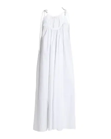 Co Sleeveless Gathered Maxi Shift Dress | Thumbnail 1 Co Sleeveless Gathered Maxi Shift Dress | Thumbnail 1