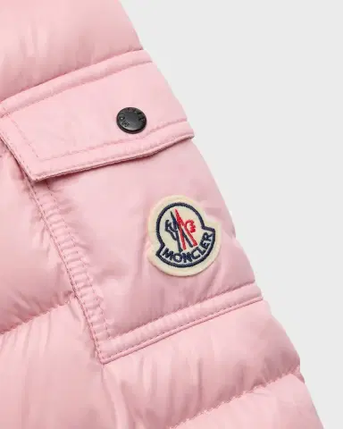 Moncler Girl 's Bady Quilted Puffer Down Jacket | Thumbnail 3 Moncler Girl 's Bady Quilted Puffer Down Jacket | Thumbnail 3